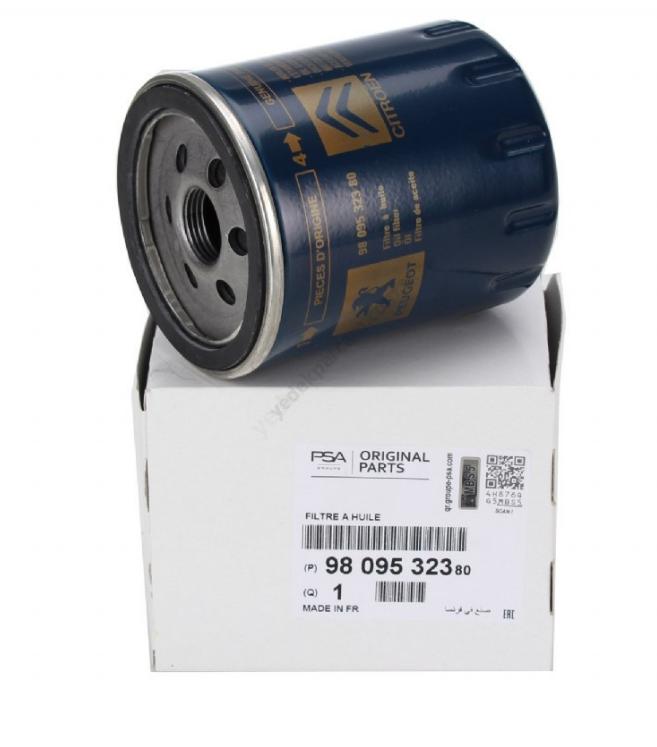 MOPAR (PSA) 9809532380 Opel Zafira Life 2.0 Diesel Oil Filter Genuine — Oil Filters