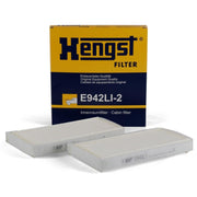 hengst w210 pollen filter, packaging of hengst pollen filter Hengst W210 Pollen Filter - Compatible with Digital Climate Control Mercedes Benz | 2-Pack Hengst W210 Pollen Filter for Digital Climate Control mercedes-benz, w210, pollen-filter, hengst, car-maintenance, automotive, filters, digital-climate-control, car-owners, ai-generated