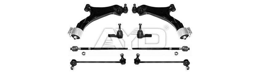 AYD Chevrolet New Captiva Lower Set Complete Kit