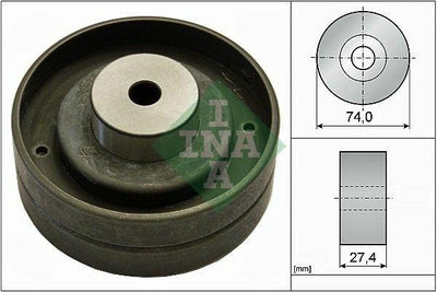 INA 532005110 Tensioner Pulley - VW 2.4 T4 (1991-1996) — Pulleys & Tensioners