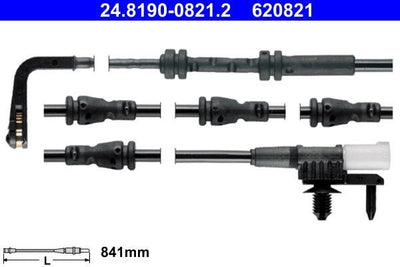 ATE 24.8190-0821.2 Brake Pad Wear Sensor — Brake Sensors & ABS