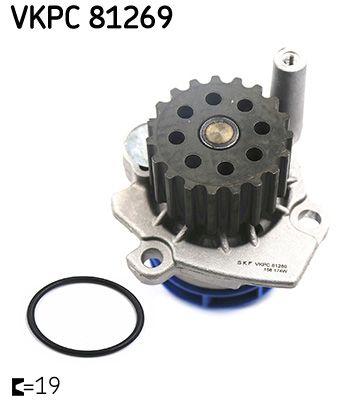 SKF VKPC81269 Water Pump Crafter/Caddy/Golf/Jetta/Polo/Amarok/A1/A3/A4/A5/A6/Q3/Q5/Altea/Ibiza/Leon — Water Pump & Thermostat