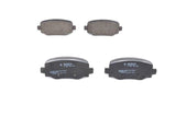 BOSCH Brake Pad Rear 15-500X - Low-Metallic Brake Pad Set — Brake Pads