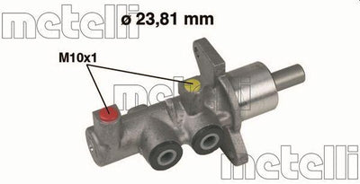 Metelli 05-0379 Brake Ana Merkez Opel Astra G /Zafira A 00-05 — Brake Hydraulics