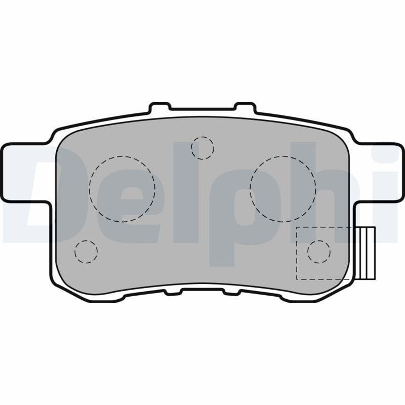 Delphi Brake Pads - Accord VIII Models (2008-2015)