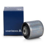 LEMFORDER suspension bushing for BMW E-series, Front left/right suspension bushing for BMW cars LEMFORDER Suspension Bushing - Compatible with BMW E81, E87, E88, E82, E90, E93, E92, E91, X1, E84, and Z4 | Front Left/Right LEMFORDER Suspension Bushing for BMW Models lemforder, suspension-bushing, bmw-parts, car-maintenance, mechanic-supplies, front-axle, hydraulic-mount, car-owners, maintenance-parts, ai-generated