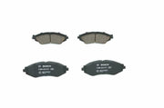 BOSCH front brake pads for Chevrolet Aveo and Kalos, BOSCH brake pads product detail view, BOSCH brake pads technical specifications BOSCH Front Brake Pads – Compatible with Chevrolet Aveo/Kalos (2005-2013) | Daewoo Nubira (1997-2003) | Epica (2005-2006) BOSCH Front Brake Pads for Chevrolet Aveo and Kalos bosch, brake-pads, chevrolet, car-parts, mechanics, vehicle-safety, brembo-compatible, low-metallic, car-owners, ai-generated