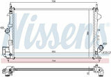 Nissens Radiator for Opel Vectra C Z16xep - Reliable Cooling Solution — Radiators & Fans