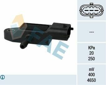 fae pressure sensor for clio, 3-pole socket connector FAE Pressure Sensor - Clio-Kng-Log 1.5D Trf-Mgn 1.9Dci | 3-Pole Connector FAE Pressure Sensor for Clio-Kng-Log fae, pressure-sensor, clio, automotive-parts, engine-optimization, mechanics, car-owners, auto-parts, performance-parts, ai-generated
