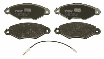 TRW GDB1402 Brake Pad Front with Connector Kangoo II Xsara 1.4 1.6 1.9D 206 2001 — Brake Pads