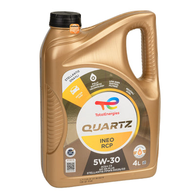 Total 235459 INEO RCP 5W-30 Tam Synthetic Motor Oil 4 Litre