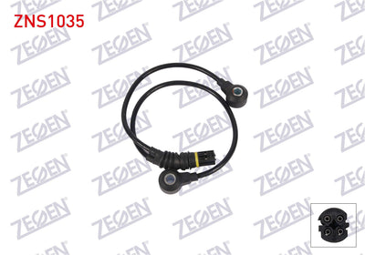 Zegen ZNS1035 Knock Sensor BMW 1 Series (E81) 116 i-118 i 2004-2012 / 1 Series (E87) 116 i 2003-2 — Engine Management Sensors