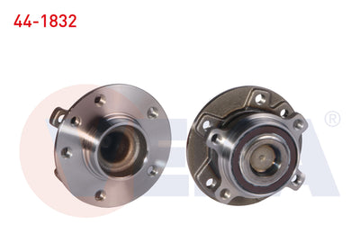 Veka 44-1832 Wheel Hub Left-Right Rear with Bearing Fiat 500X 1.6 Mjt 5 Lug Integrated ABS with Sensor 2014