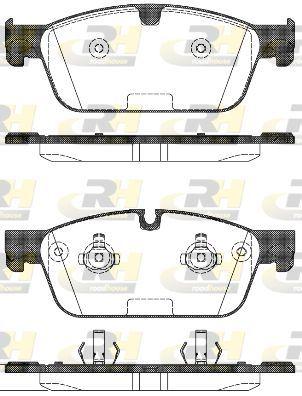 ROADHOUSE 21511.00 Brake Pad Gl-Cllass X166 07 12 — Brake Pads
