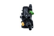 nrf thermostat body complete assembly for cars, compatible with crossland crossland x p3008 vehicles NRF Thermostat Body Complete Assembly - Compatible with Crossland, Crossland X, P3008, and More | Model NRF 725335 NRF Thermostat Body - Complete Assembly for Cars thermostat-body, nrf, vehicle-parts, car-maintenance, automotive, engine-cooling, car-owners, mechanics, ai-generated, crossland-compatibility