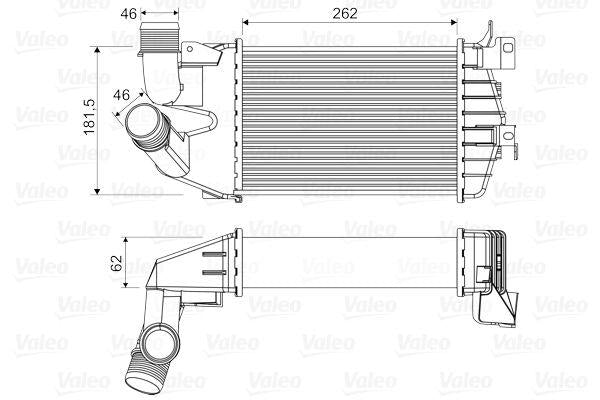 Valeo 818556 Turbo Radiator Opel Astra H Z13DTH — Radiators & Fans