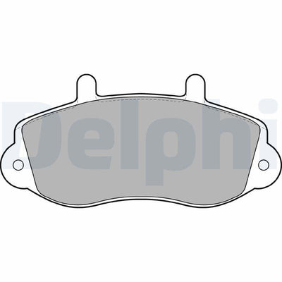 Delphi Front Brake Pads - LP1406 for Opel Movano & Renault Master