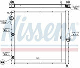 Nissens 60827 - Radiator for E70/F15 Series — Radiators & Fans