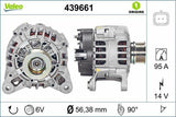 VALEO 439661 Alternator - Logan 1.4-1.6 Engines — Starting & Charging