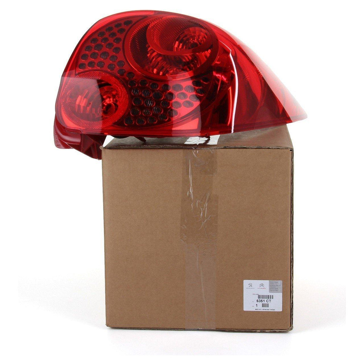 Peugeot 207 Right Tail Light - Original OEM Part for 2006-2012 Models — Tail, Signal & Reflectors