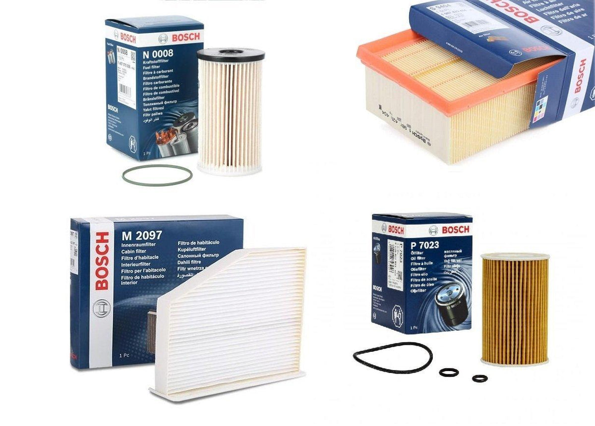 Bosch Seat Altea 1.6 TDI (CAY) Maintenance Filter Set — Maintenance & Service Kits