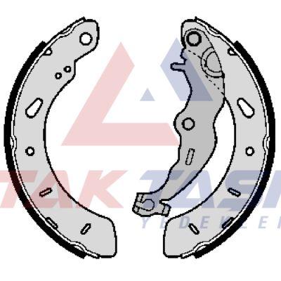 AP AP01132 Brake Puc Brake Pad Rear Transit Courier 1.6 TDCi with Lever 228 — Brake Pads