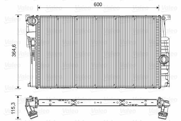 Valeo Radiator 12-1 Series (F20-F21, F30-F80) - Lightweight Aluminum & Repair — Radiators & Fans