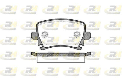 ROADHOUSE 21031.00 Brake Pad Rear Vag A3 Passat Caddy Golf5 Golf6 Jetta A3 Leon 04 > — Brake Pads