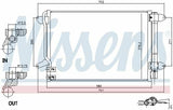 Nissens A/C Condenser - VW Jetta 2012+ — Condensers & Evaporators