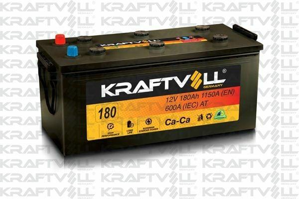 KRAFTVOLL 12V 180 Ah Car Battery - Enhanced Durability — Starting & Charging