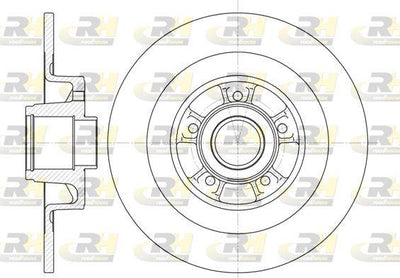 ROADHOUSE 6848.00 Brake Disc Espace IV Gran Espace Jk0_ 11 0 — Brake Rotors & Drums
