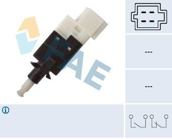 FAE 24593 Brake Pedal Switch Mercedes W169/W211/W245/C219/W639/W906 Sprinter Crafter — Switches & Relays