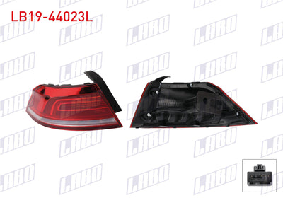 LABO LB19-44023L Stop Outer Left Volkswagen Passat B8 (3G2, Cb2) 2014-2019