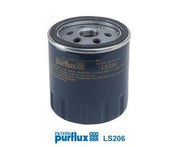 purflux ls206 oil filter front view, purflux ls206 oil filter side view, purflux ls206 oil filter specifications PURFLUX LS206 Oil Filter - Compatible with Ascona C Models | Durable Performance PURFLUX LS206 Oil Filter for Ascona C purflux, oil-filter, ascona-c, vehicle-maintenance, mechanics, car-owners, engine-protection, auto-parts, screw-on-filter, ai-generated
