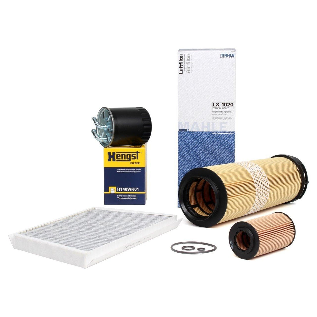 Mahle Mercedes E270 CDI Diesel Maintenance Filter Set - Filters — Maintenance & Service Kits