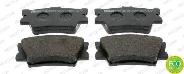 FERODO FDB1892 Rear Brake Pad - Compatible with RAV4 III (06-11) & Camry (06-11) — Brake Pads