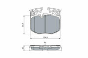 bosch brake pads front view, bosch brake pads packaging, bosch brake pads installation guide BOSCH 0986460060 Front Brake Pads for G20 G21 G80 and F90 G30 G31 - Low-Metallic, ECE-R90 Certified | 20mm Thickness Bosch 0986460060 Brake Pads for G20 G21 G80 bosch, brake-pads, automotive, car-parts, vehicle-owners, car-enthusiasts, low-metallic, ece-r90, sporty-packages, ai-generated