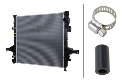 Hella 8MK366300-581 Motor Water Radiator Volvo Xc90 I (At) 620X528x42 05 > 14 — Radiators & Fans