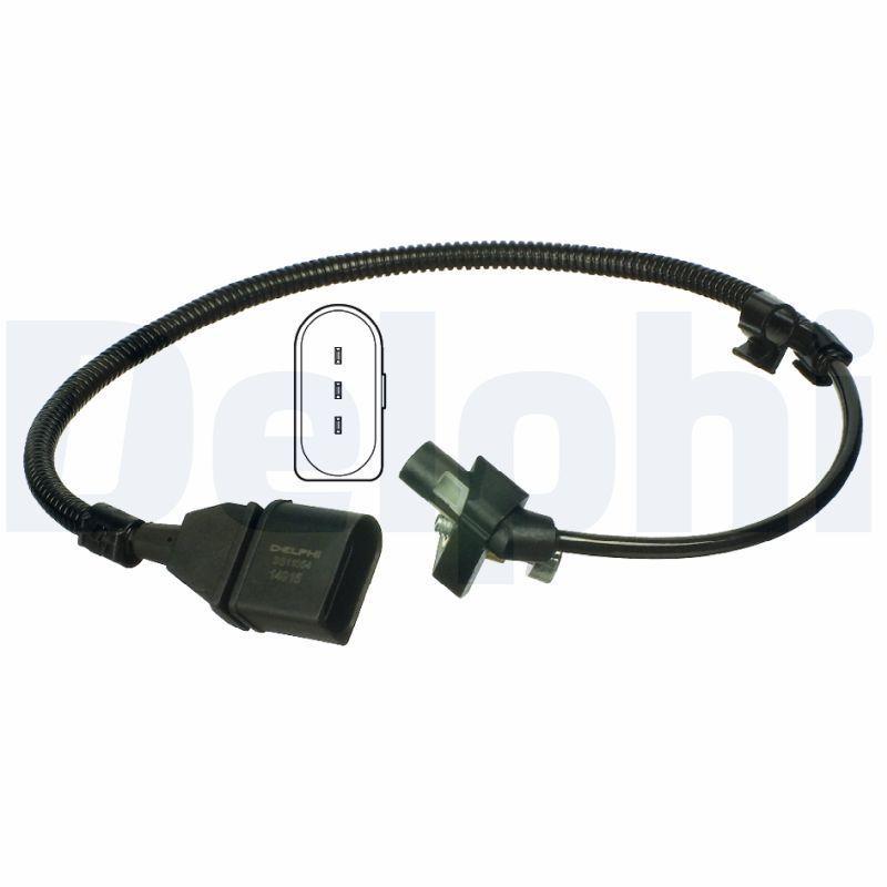 Delphi SS11054 Crank Sensor - Compatible with Golf IV, Polo and 2 more models — Engine Management Sensors
