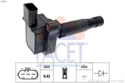 Facet 96320 Ignition Coil Mercedes W203 S203 W204 W211 S204 M 271946 02 007 — Coils & Plugs