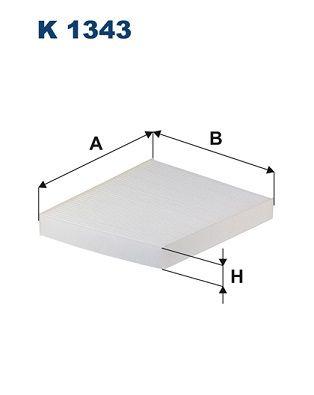 Filtron K1343 Cabin Air Filter Chevrolet Camaro II Opel Meriva B Vauxhall Meriva B Astra K Insignia B M — Air & Cabin Filters