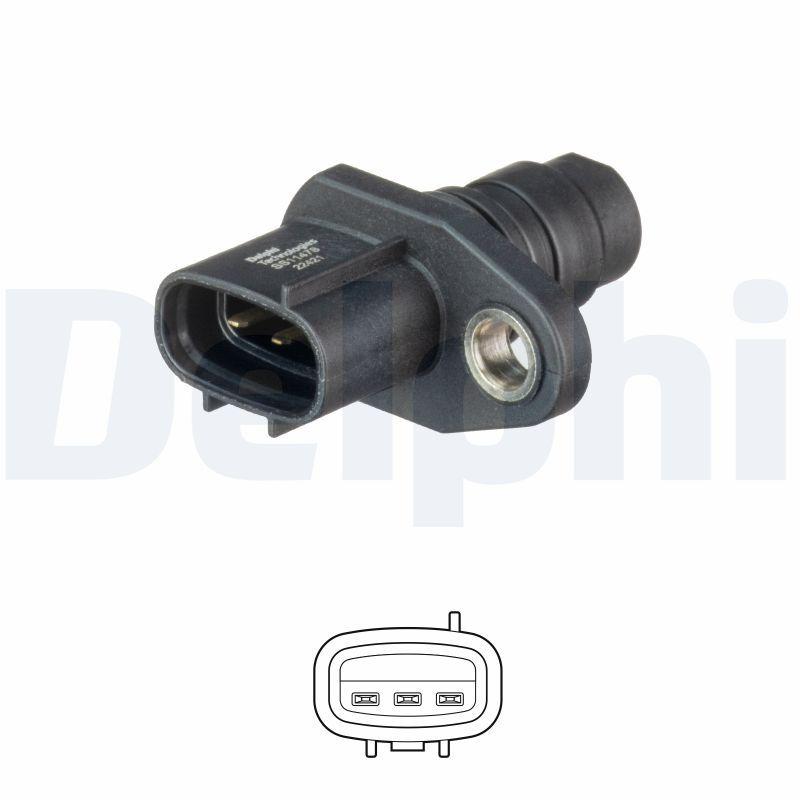 Delphi SS11478 Camshaft Shaft Speed Sensor Opel Corsa C-Meriva A-Astra H-Astra J Z17dt-A17dt
