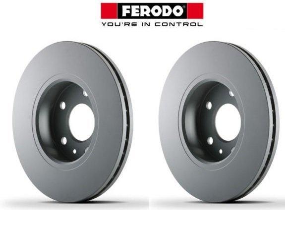 Ferodo DDF1433C-1 Land Rover Range Rover Sport 3.0d Rear Brake Disc Set — Brake Rotors & Drums