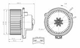 NRF Range Rover Sport Heater Motor - Durable 12V Heater — Heater & Blower