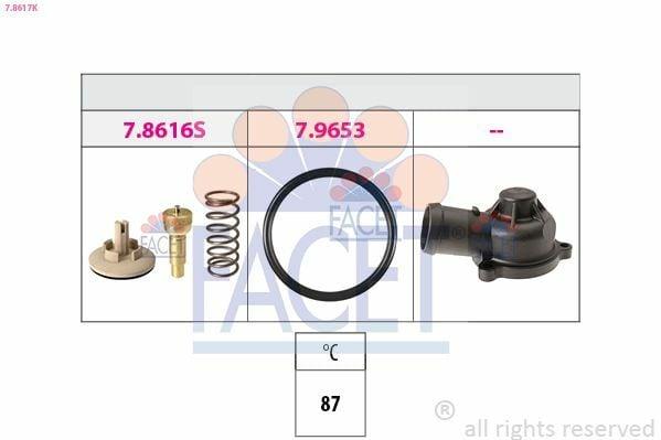 FACET Thermostat 7.8617K — Water Pump & Thermostat