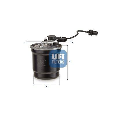 Ufi 24.530.00 Ford Focus - Kuga Fuel Filter Complete Borulu (Oem) — Fuel Delivery