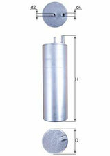 MAHLE KL229-5 Fuel Filter - 15-T6 2.0Tdi — Fuel Delivery