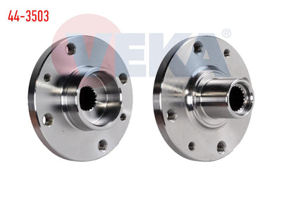 Veka 44-3503 Wheel Hub Left-Right Front without Bearing Renault R19 1.4 Lug 1988-2001 — Hub Assemblies
