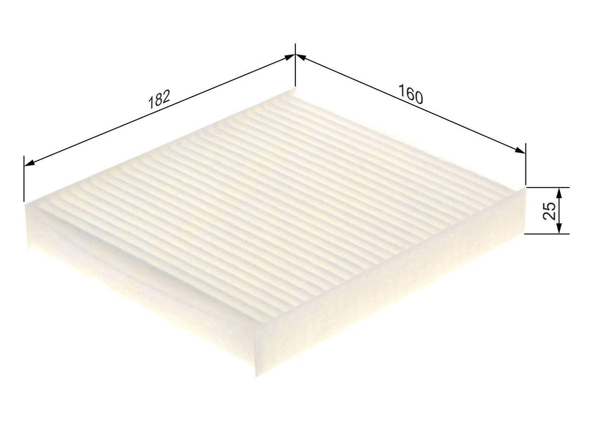 Bosch 1987435076 Cabin Air Filter Kia Soul 09 /