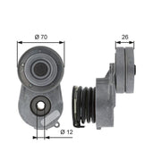 gates v belt tensioner for astra h combo, gates tensioner technical specifications Gates V Belt Tensioner | Compatible with Astra H Combo 1.7D | Optimal Performance for Car Owners and Mechanics Gates V Belt Tensioner for Astra H Combo | 1.7D gates, v-belt-tensioner, astra-h-combo, car-maintenance, mechanic-tools, automotive-parts, tensioner-replacement, engine-parts, car-owners, ai-generated